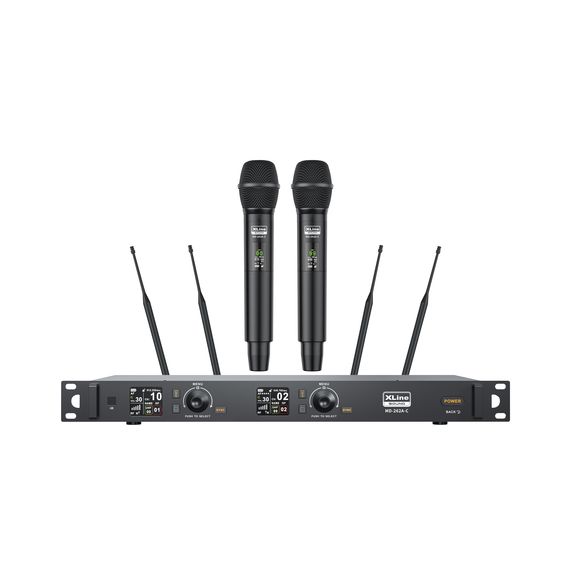XLINE WS-1000A Радиосистема двухканальная с двумя ручными передатчиками