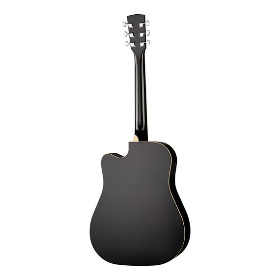 CORT AD880CE-BK Standard Series Электро-акустическая гитара, с вырезом, черная