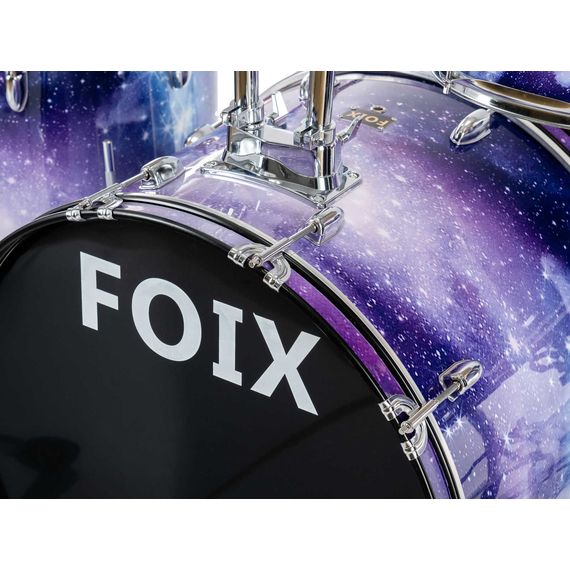 FOIX LH-21H10 Барабанная установка, фиолетовая