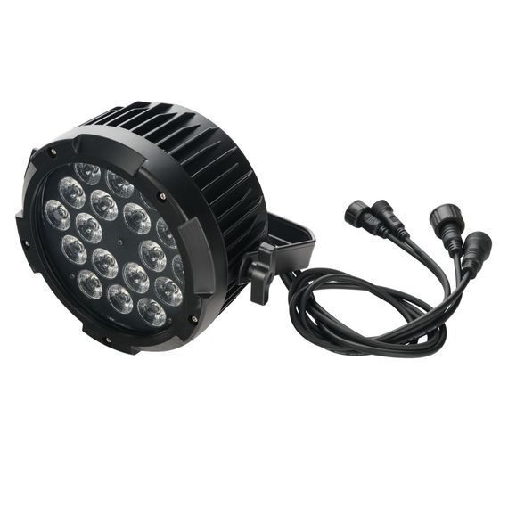 BI RAY PL018W IP 65 Светодиодный прожектор смены цвета (колорчэнджер), влагозащищенный, 18х8Вт