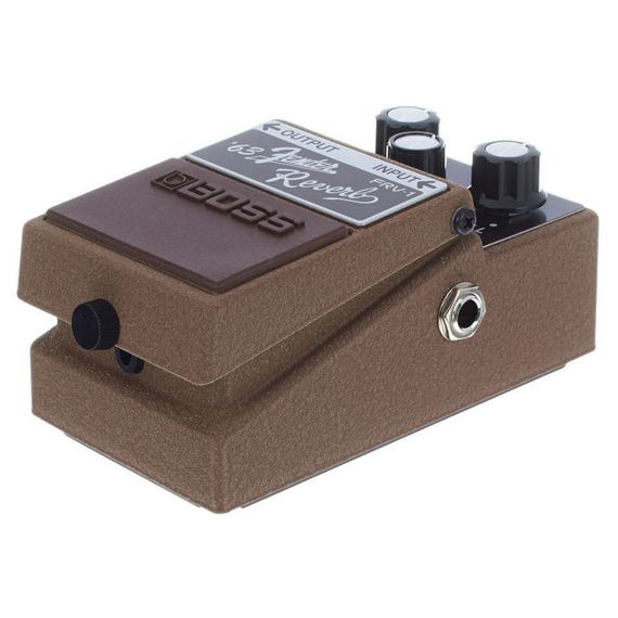 BOSS FRV-1 гитарная педаль, воссоздает легендарный звук Fender Spring Reverb