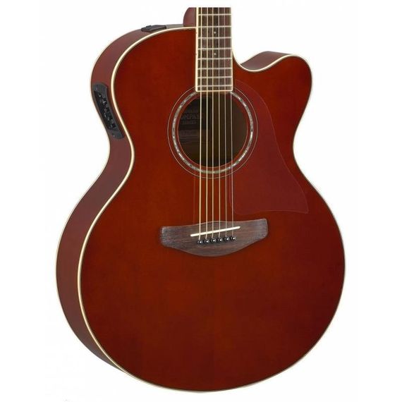 YAMAHA CPX600 ROOT BEER акустическая гитара со звукоснимателем.Тип корпуса: Джамбо