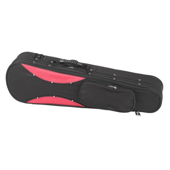 ​MIRRA VC-G300-BKR-4/4 Футляр для скрипки размером 4/4, черный/красный