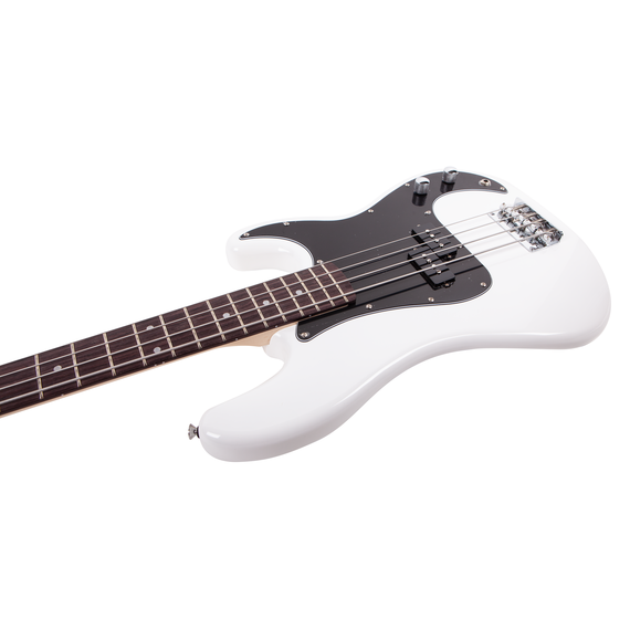 ARIA PRO II STB-PB/B WH Гитара бас, 4 струны Материал корпуса липа.