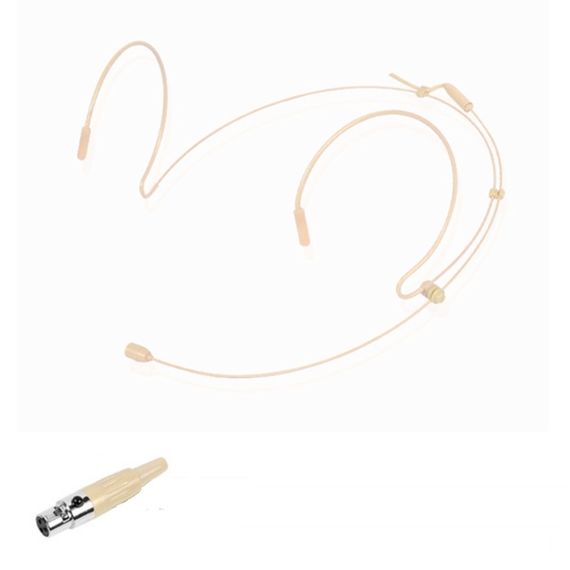 STOREMUSIC HS4 микрофон гарнитура для радио систем телесного цвета мини XLR 3-pin