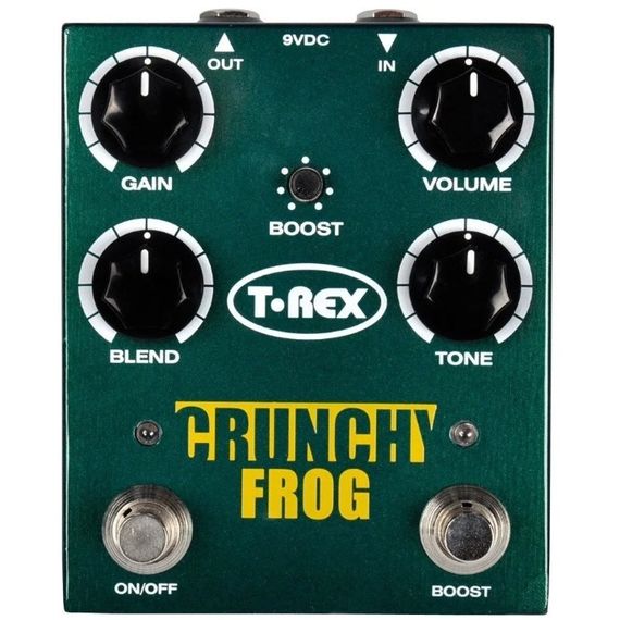 T-REX Crunchy Frog Педаль эффектов для гитары. Эффект: Overdrive.