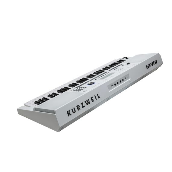 KURZWEIL KP110 WH Синтезатор 61кл.Механика синтезаторного типа, с клавиатурой чувствительной к силе нажатия, Цвет белый