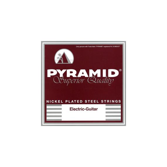 PYRAMID 1056-7 Nickel Plated Комплект струн для 7-струнной электрогитары, никелированные, 10-56