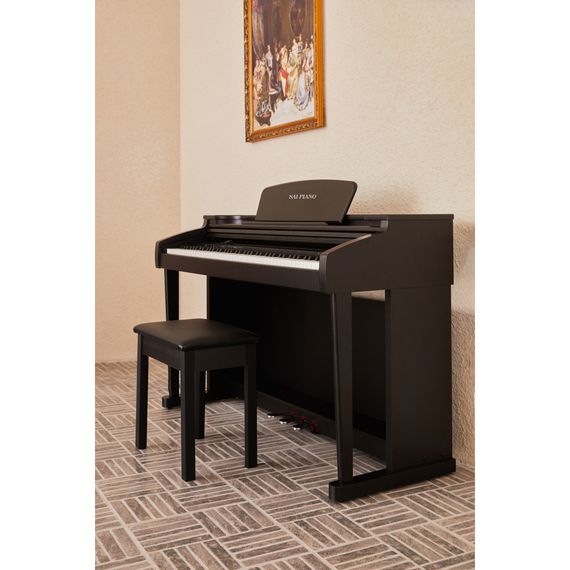 SAI PIANO P-30GBK Цифровое пианино,88 клавиш молоточковая механика, 3 уровня чувствительности клавиатуры цвет: черный