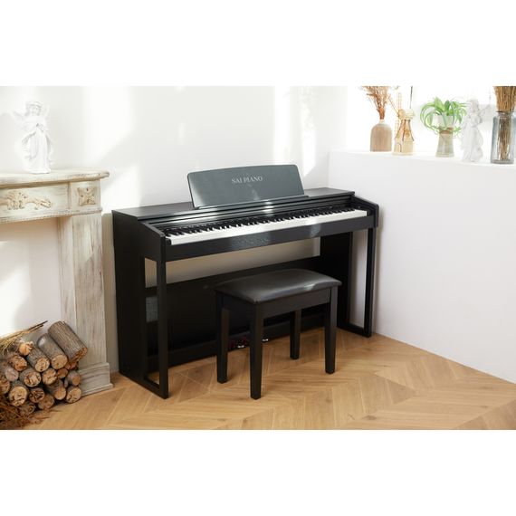 SAI PIANO P-150BK Цифровое пианино,88 клавиш молоточковая механика,полифония: 128 голосов