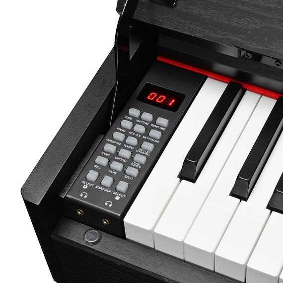 EMILY PIANO D-52 BK Цифровое фортепиано 88 полноразмерных клавиш фортепианного типа