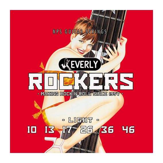 EVERLY 9010 Rockers 10-46 Комплект струн для электрогитары, никелированные,