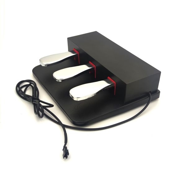 NUX NTP-01B Педаль тройная для цифрового пианино TRINITY by UNIQKEYS, черная