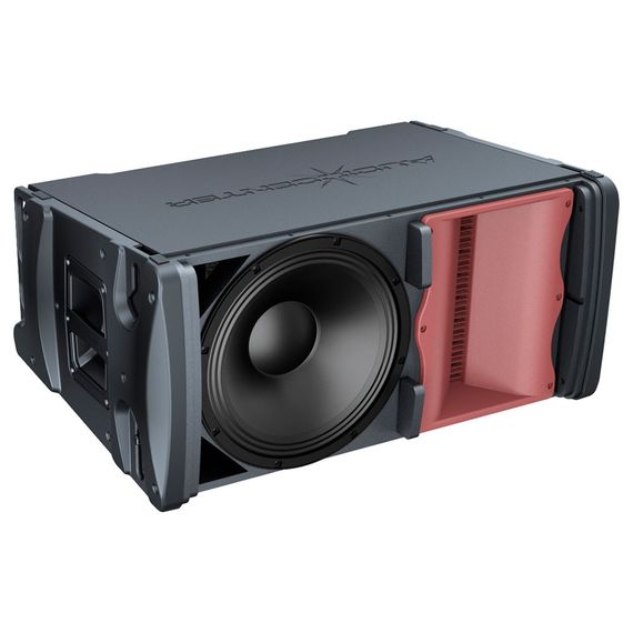 AUDIOCENTER K-LA12A активный элемент линейного массива с 1 х12" динамиком, Мощность пик 2000Вт, SPL max - 137дБ, раскрытие по горизонтали 100грд, частотный диапазон 47Гц - 19кГц, 698×324×468 мм, 31 кг