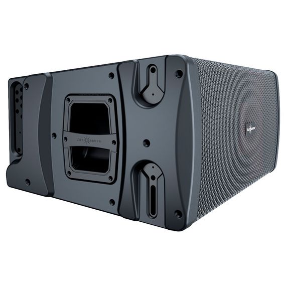 AUDIOCENTER K-LA12A активный элемент линейного массива с 1 х12" динамиком, Мощность пик 2000Вт, SPL max - 137дБ, раскрытие по горизонтали 100грд, частотный диапазон 47Гц - 19кГц, 698×324×468 мм, 31 кг