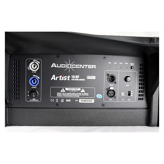 AUDIOCENTER T45-DSP Artist активный элемент линейного массива НЧ 4х5", ВЧ 2х1", частотный диапазон 63Hz-20KHz, SPL max 136дБ