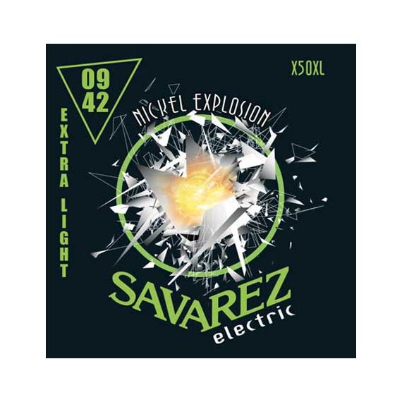 SAVAREZ X50XL 9-42 Комплект струн для электрогитары, никелированые, 9-42