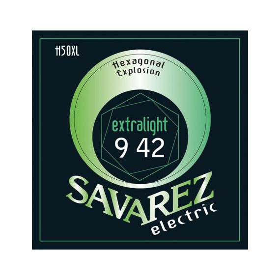 SAVAREZ X50XL 9-42 Комплект струн для электрогитары, никелированые, 9-42