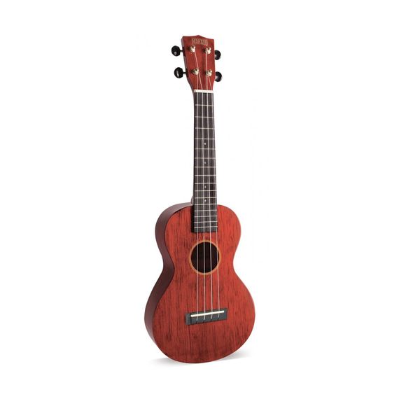 MAHALO MH2TWR Укулеле концертная с чехлом, струны Aquila, цвет Transparent Wine Red, серия Hano
