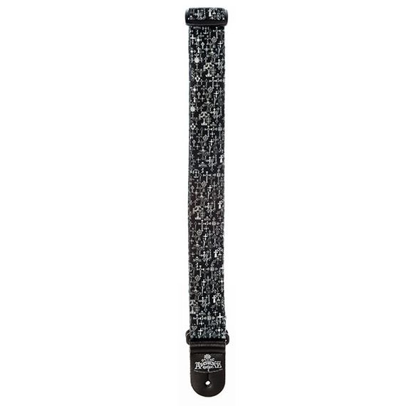 PLANET WAVES 50AL02 Alchemy Gothic Ремень для гитары, рисунок «Gothic Crosses»
