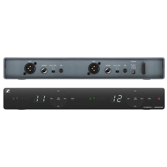 SENNHEISER XSW 1-825 DUAL-A Двухканальная вокальная радиосистема, 548-572 МГц