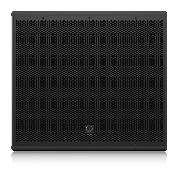 TURBOSOUND NuQ115B-AN активный сабвуфер прямого излучения, 15", усилитель 3000Вт с DSP KLARK TEKNIK, сеть ULTRANET