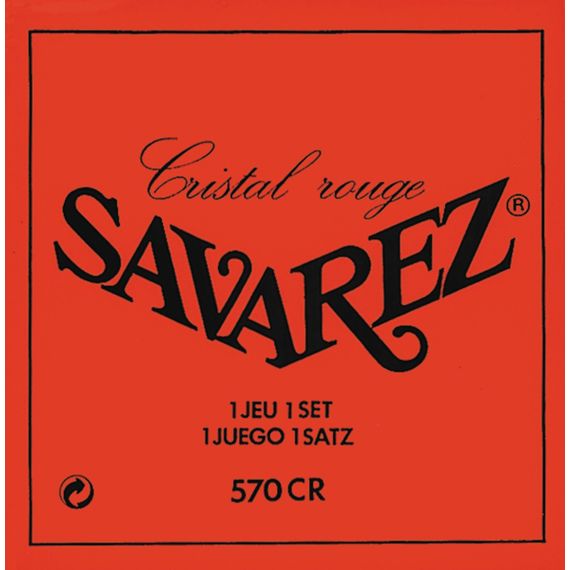SAVAREZ 570 CR CRISTAL SOLISTE Red (Франция) для классической гитары NORMAL