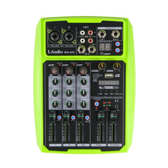 LAUDIO B4-MX Микшерный пульт, 4 канала