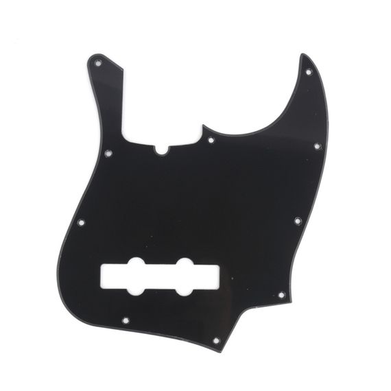 MUSICLILY MX1302GB Защитная накладка бас-гитары Jazz Bass Modern Style, 1 слой, черная