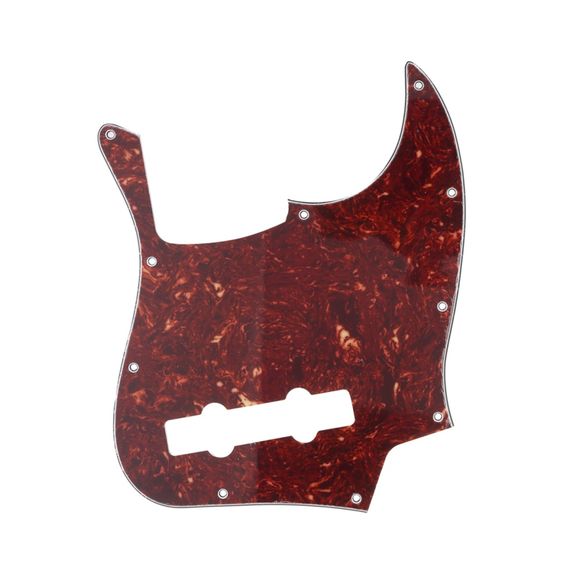 MUSICLILY MX1394BT Защитная накладка 5-струнной бас-гитары Jazz Bass, 4 слоя, черепаший панцирь