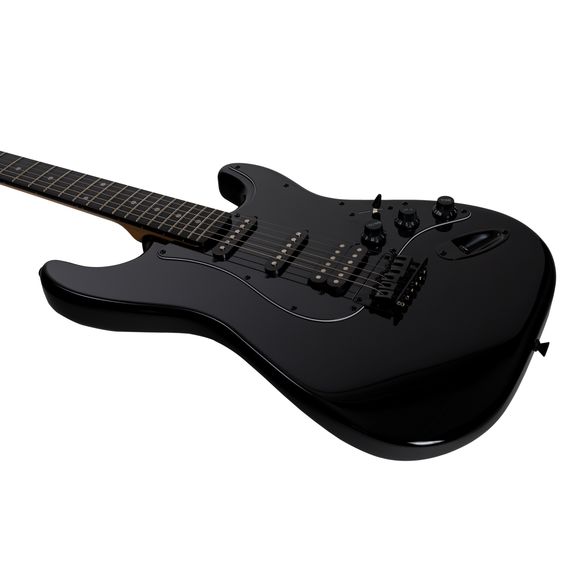 ​ROCKDALE Stars HT HSS Black Limited Edition Электрогитара, цвет черный.