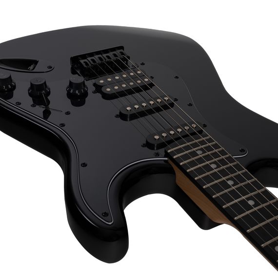 ​ROCKDALE Stars HT HSS Black Limited Edition Электрогитара, цвет черный.