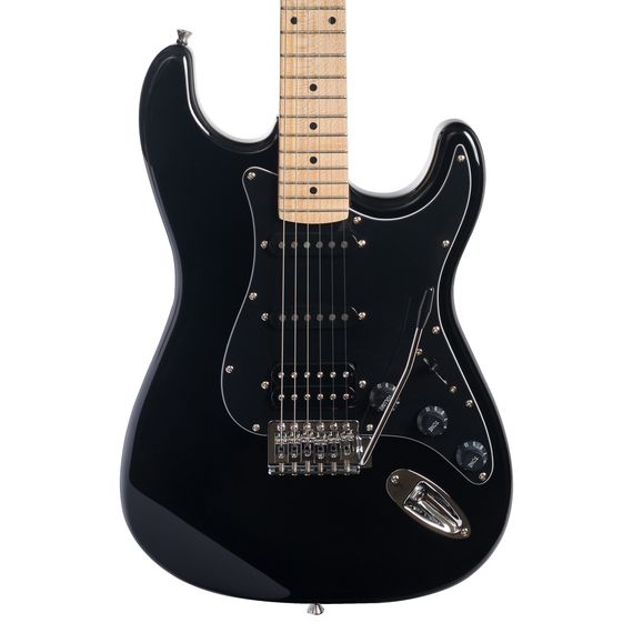 ​ROCKDALE Stars Plus HSS Maple Black Электрогитара, цвет черный. 
​