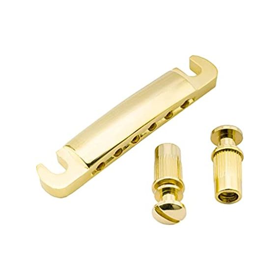 MUSICLILY MX1279GD Стоп-бар для Epiphone Les Paul, золото