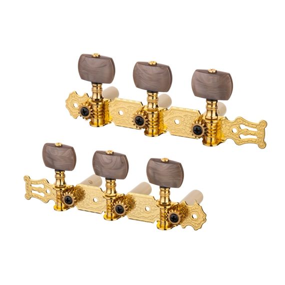 ALICE AO-020B4P Комплект колковой механики на классическую гитару, с лирой,