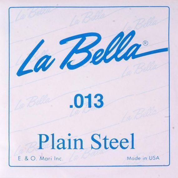 LA BELLA HRS-P013 Отдельная струна для электрогитары, сталь, 013
