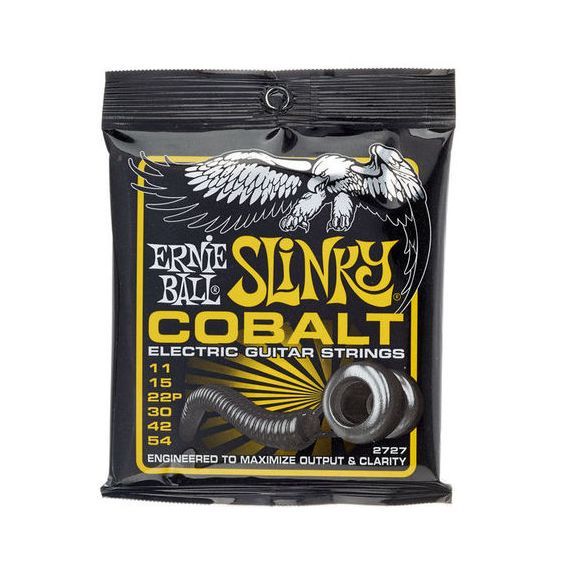ERNIE BALL P02727 Cobalt Beefy Slinky Комплект струн для электрогитары, кобальт, 11-54