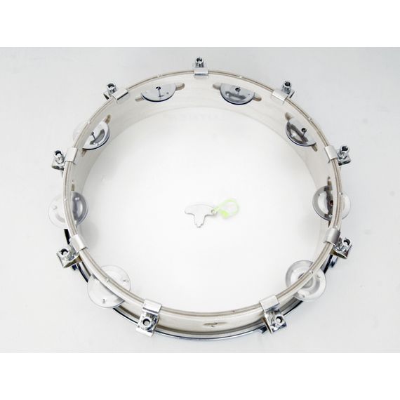 LUTNER FLT-LTH10-8 Тамбурин с бубенцами, с мембраной, настраиваемый