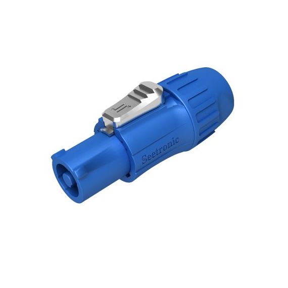 SEETRONIC SAC3FCA Разъём Силовой Powercon синий входной