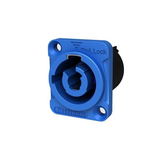 SEETRONIC SAC3MPA Панельный Силовой разъем Powercon синий входной