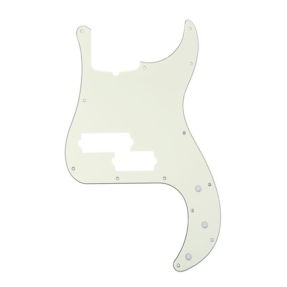 MUSICLILY MX1395IV Защитная накладка 5-струнной бас-гитары Precision Bass, 3 слоя, слоновая кость