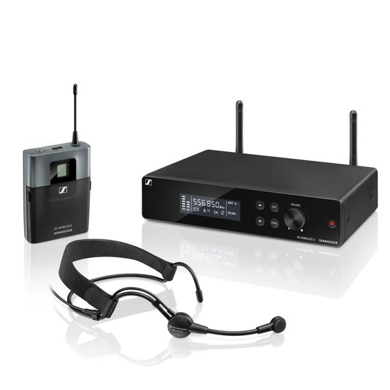 SENNHEISER XSW 2-ME3-B Беспроводная микрофонная система с головным микрофоном, 614-638 МГц
