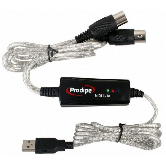 PRO1I1O 1i1o Интерфейс USB-MIDI, Prodipe