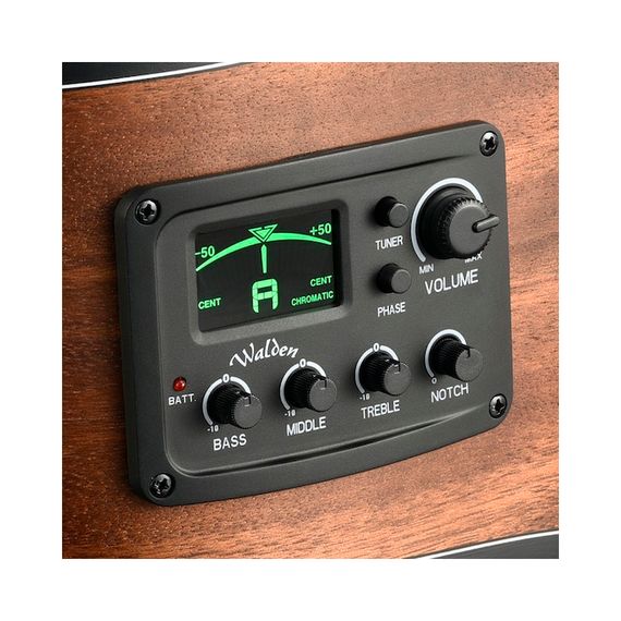 ​WALDEN D550CE Гитара Электроакустическая вестерн