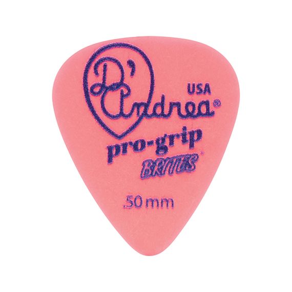 D'ANDREA TPGB351.50TH Pro-Grip Brites Медиатор, делрин, 0.50мм, стандартные
