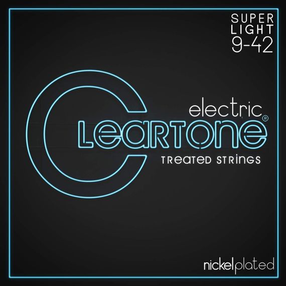 CLEARTONE 9409 Nickel Plated Комплект струн для электрогитары, никелированные, с покрытием, 9-42