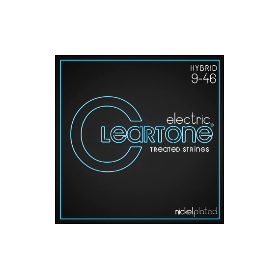 CLEARTONE 9419 Nickel Plated Комплект струн для электрогитары, никелированные, с покрытием, 9-46