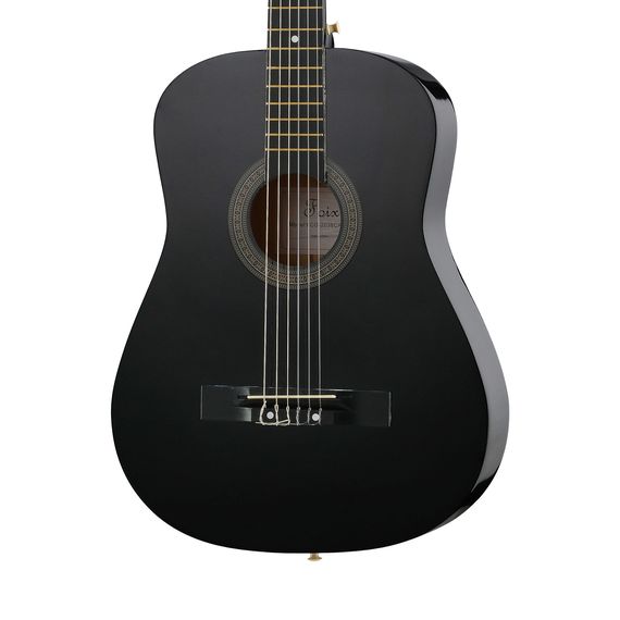 FOIX FCG-2038CAP-BK Классическая гитара+Аксессуары, цвет чёрный