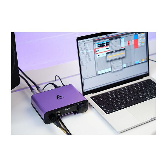 APOGEE Boom интерфейс USB-C мобильный 4-канальный (2х2 аналог) с DSP