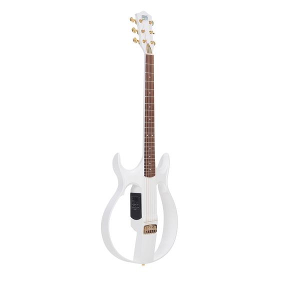 MIG Guitars SG1WH23 SG1 Сайлент-гитара, белая